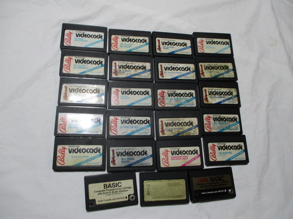 Bally Astrocade Videocade games - #2