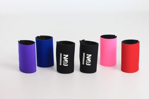 Neoprene Fork Guards - Black with NOJ logo - Black