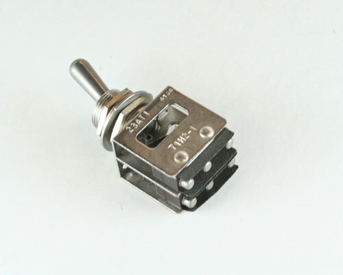 23AT1 Honeywell Toggle Switch DPDT Panel Mount