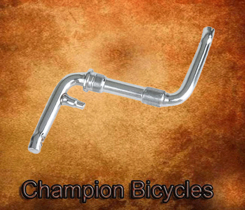 ORIGINAL! ONE/PIECE CRANK 3 1/2 (90MM) CHROME