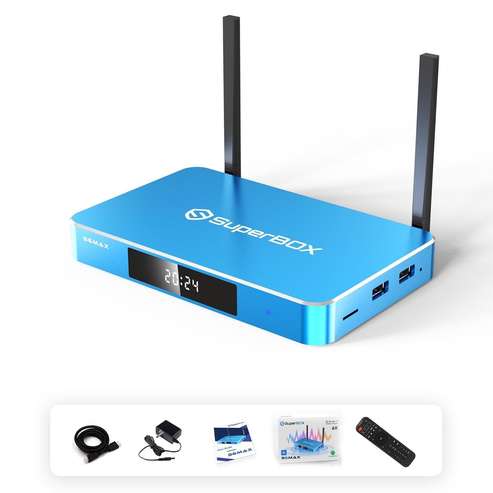 SuperBox S6 Max TV BOX Authorized Distributor Ship on the same days Free Ship