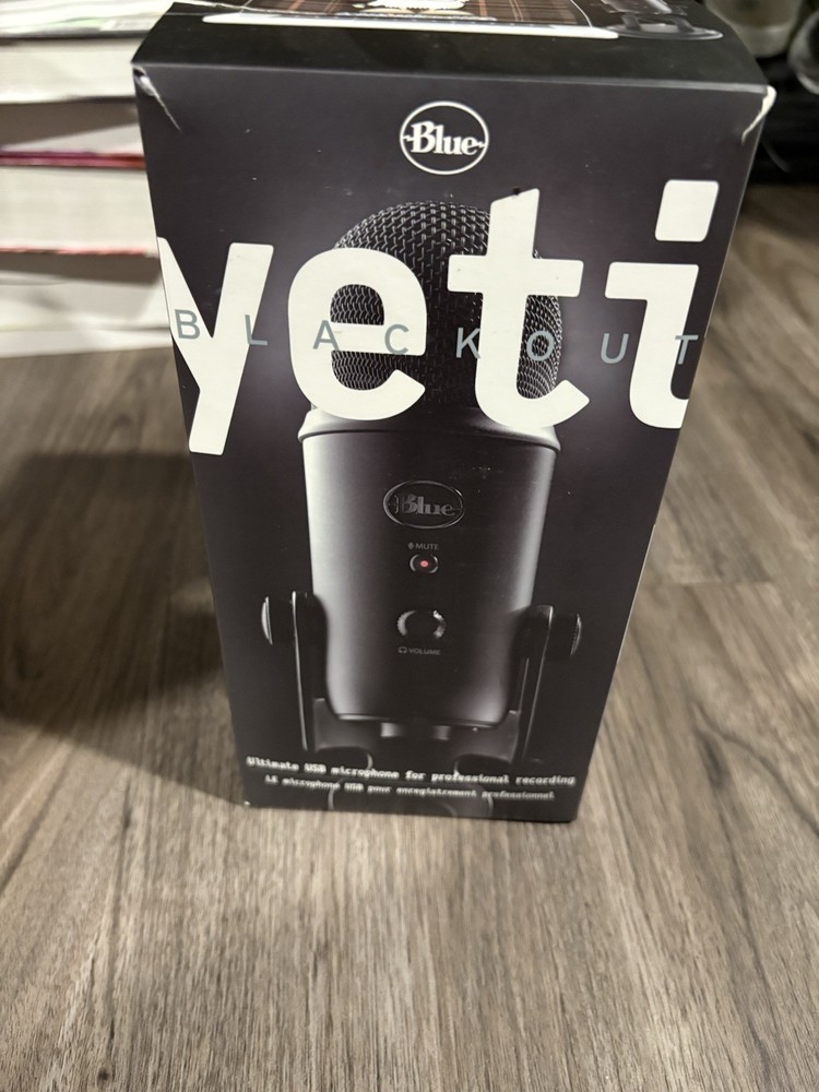 Blue yeti Blackout Microphone