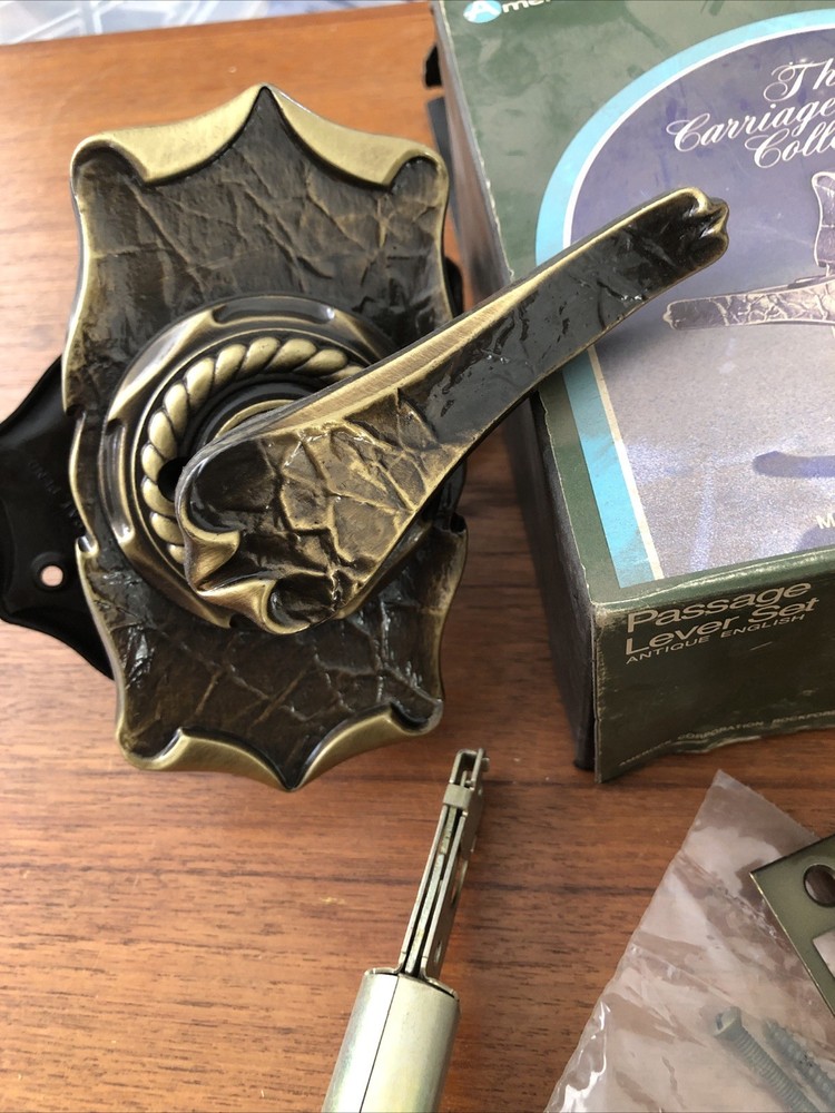 Amerock Mint Condition Doorknob Passage Set.