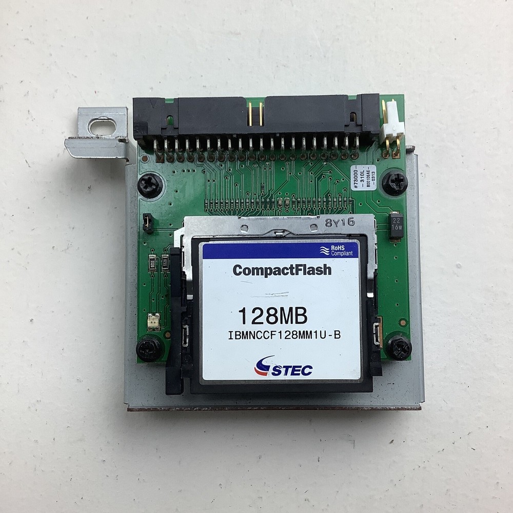 41Y8812 Reader and CompactFlash 128MB IBMNCCF128MM1U Flash Card