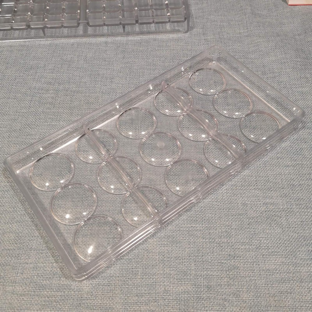 Oblate Chocolate Mold Volcanic Polycarbonate Candy Forms Baking Tool