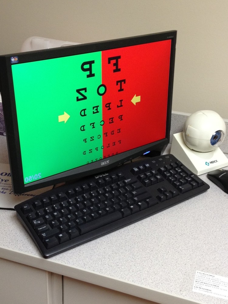 Ophthalmic Optometric Computerized Visual Acuity Software - Excellent Value