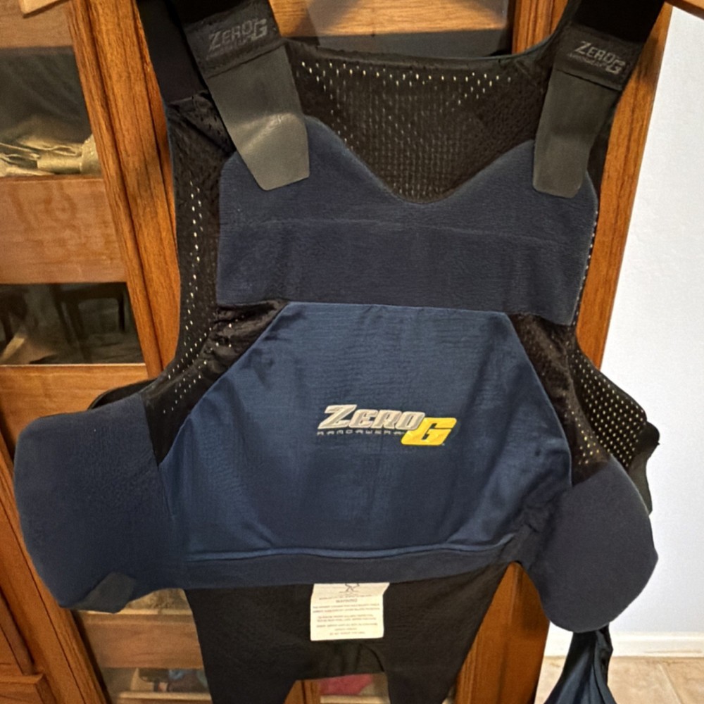 Safariland Zero G Tactical Body Armor Protector Adjustable Nylon Blue/Black