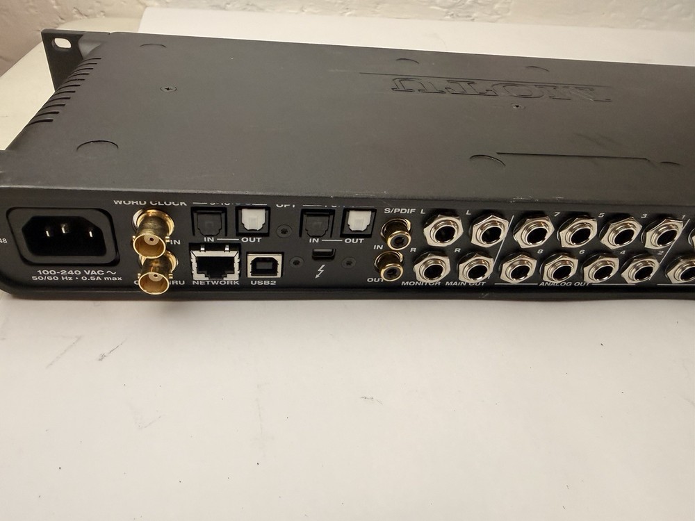 Motu 1248 Thunderbolt / USB2 Pro Audio Interface 32 in / 32 out