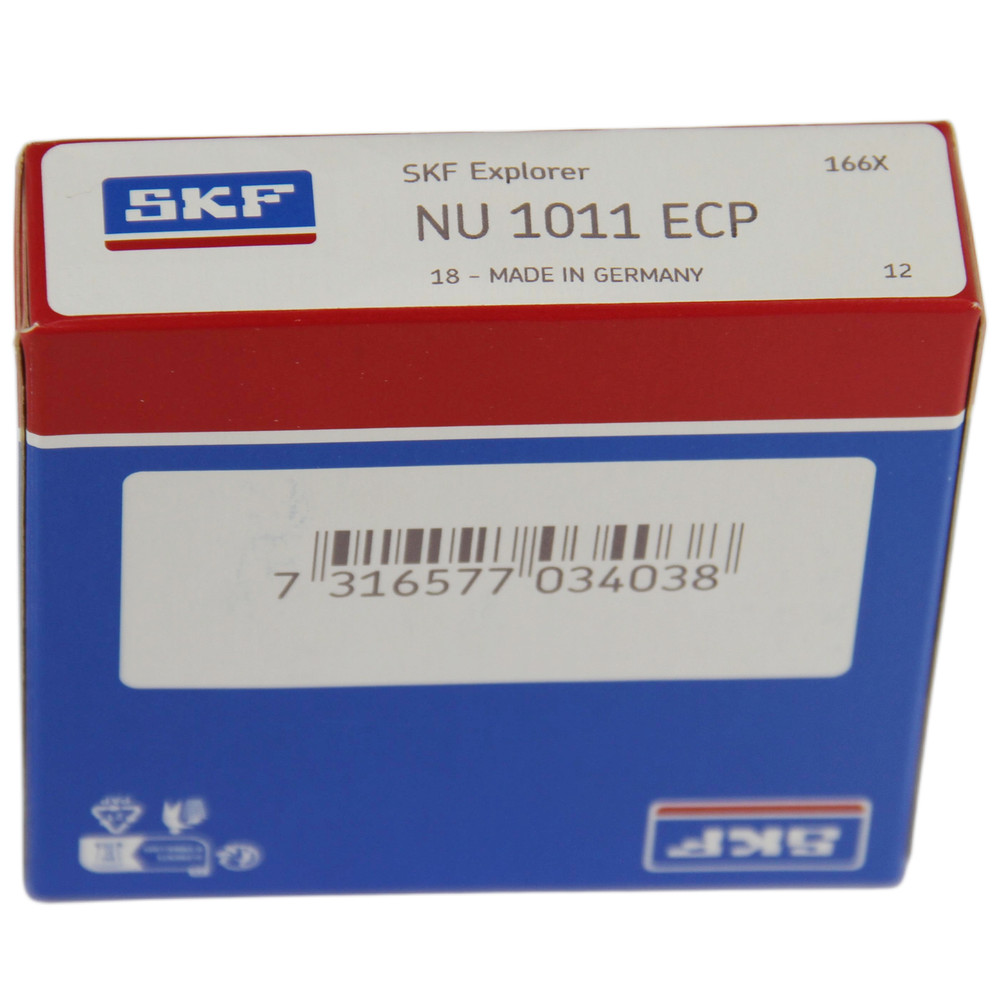 NU1011ECP SKF New Cylindrical Roller Bearing