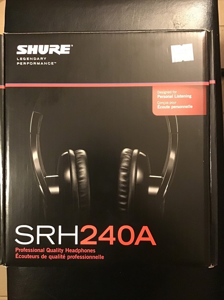 SHURE SRH240A HEADPHONES