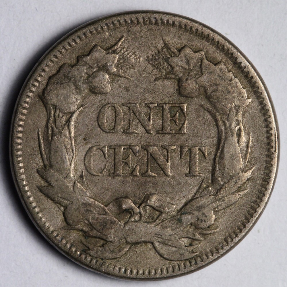 1857 Flying Eagle Cent Penny XF+ E104 XQMM