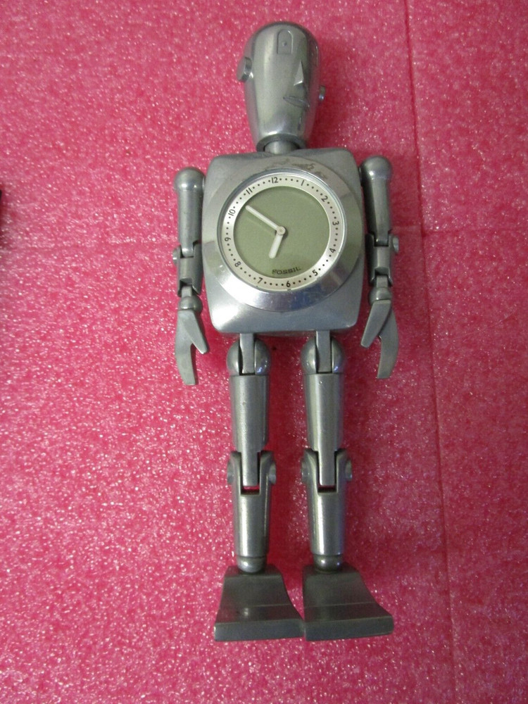 Fossil Stan BIG TIC  Robot Man  Clock