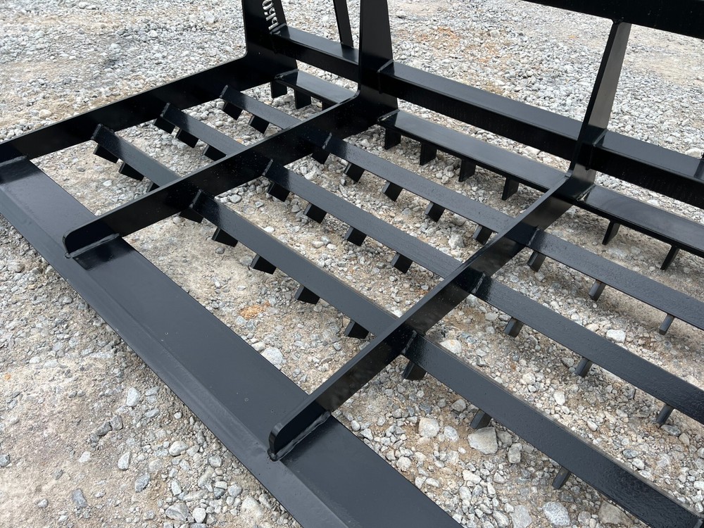 72″ Land Plane Grading Leveler with Scarifier Teeth Fits Skid Steer Loader