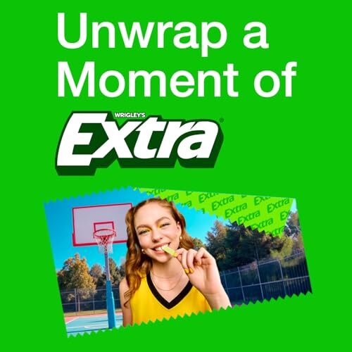 EXTRA Classic Bubble Sugar Free Chewing Gum, 15 Count (Pack Assorted Styles