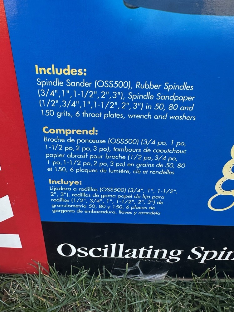 Ryobi Oscillating Spindle Sander OSS500