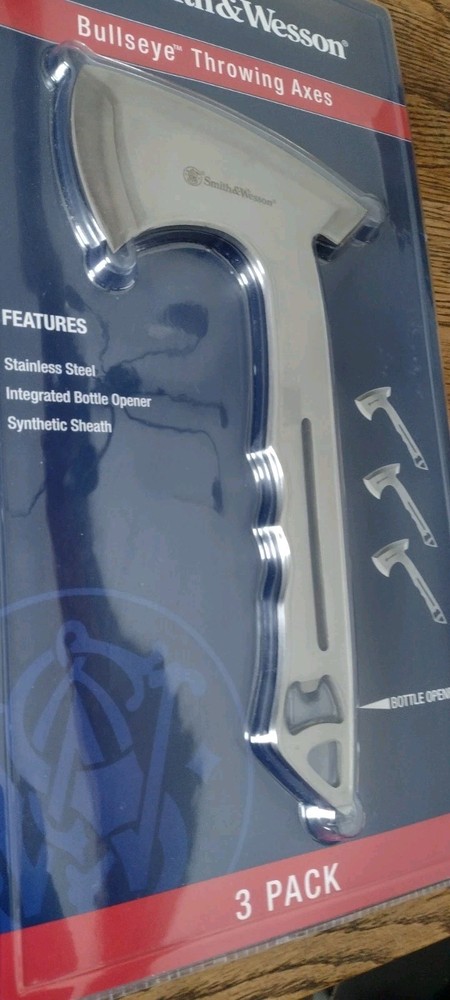 Smith& Wesson 3 Pack Tactical Throwing Axes Hatchet