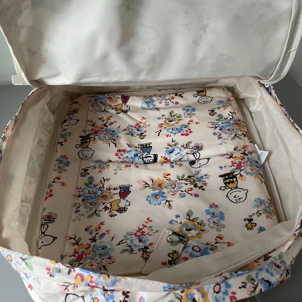 Cath Kidston Floral Snoopy Medium Backpack New NWT