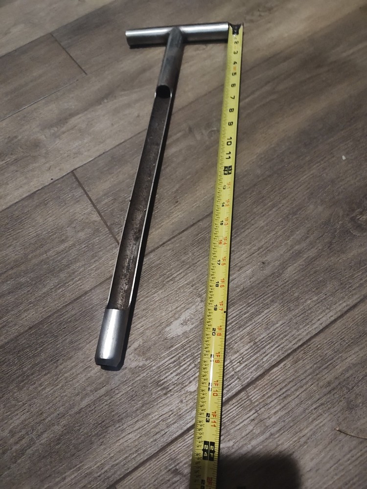 Stainless lightweight 21" Soil Test Sampler T-Style Handle Quick Moisture Check