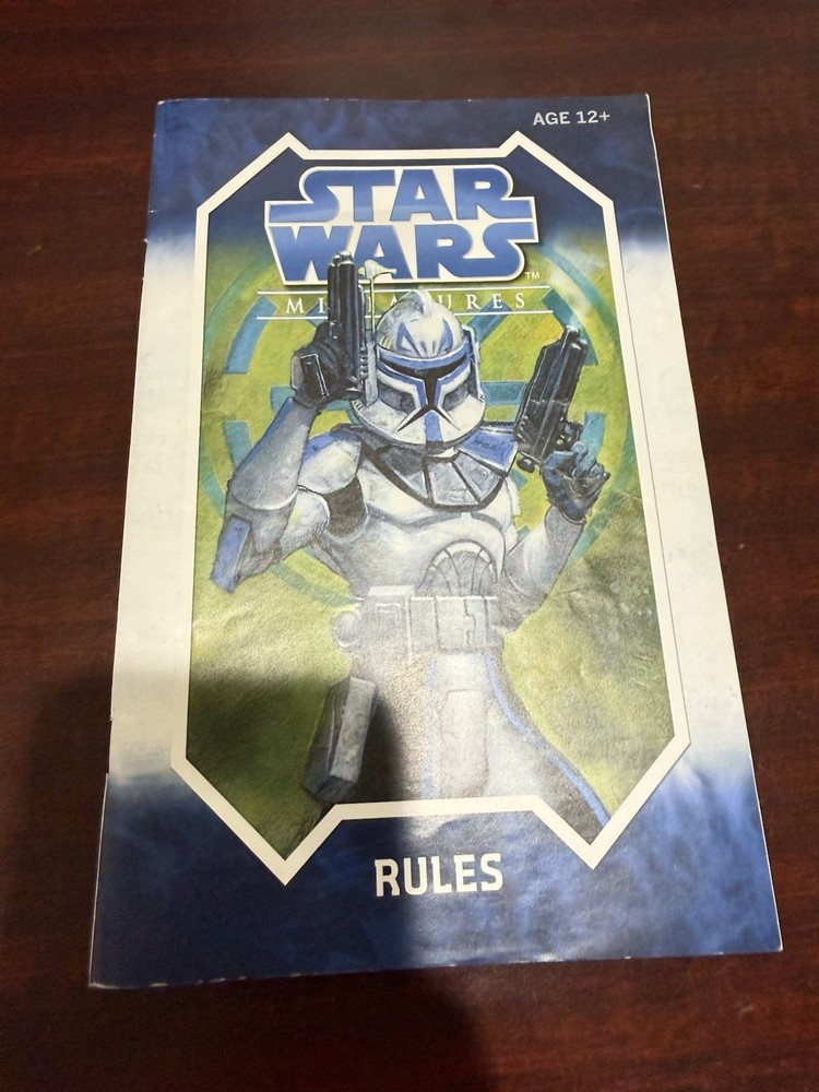 Star Wars Miniatures - Clone Wars Rules - Great Condition