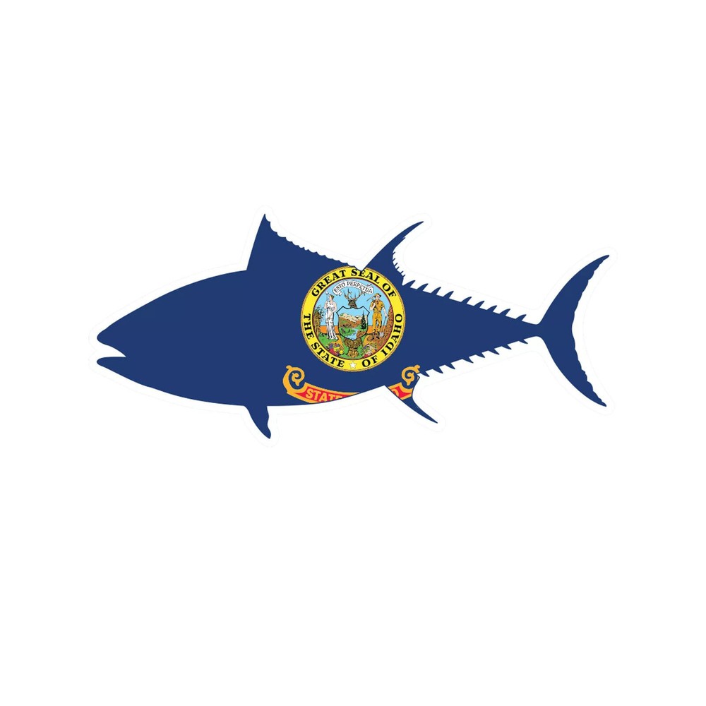 Idaho Tuna Flag Sticker Decal