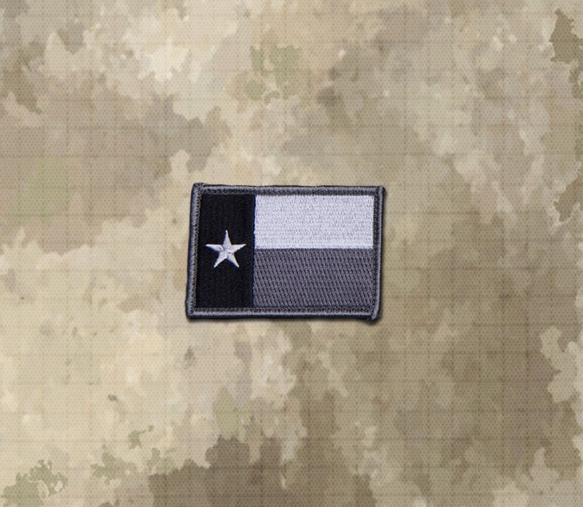 TEXAS State Flag Morale Patch 3"X2"