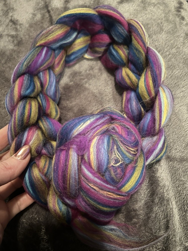 Merino Silk Roving