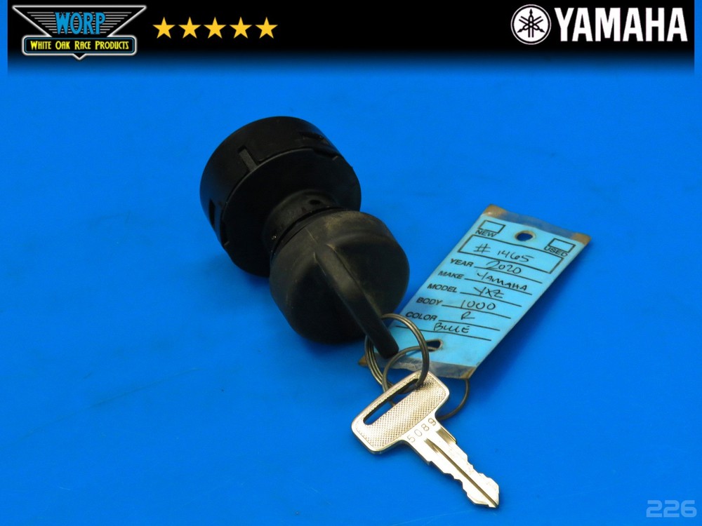 2020 YAMAHA YXZ1000R IGNITION SWITCH START STOP KILL KEY SET ~ OEM 17-21