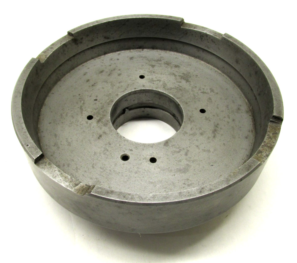 HARDINGE 6'' OC DEEP 5C COLLET STEP CHUCK CLOSER w/ TAPER LOCK MOUNT