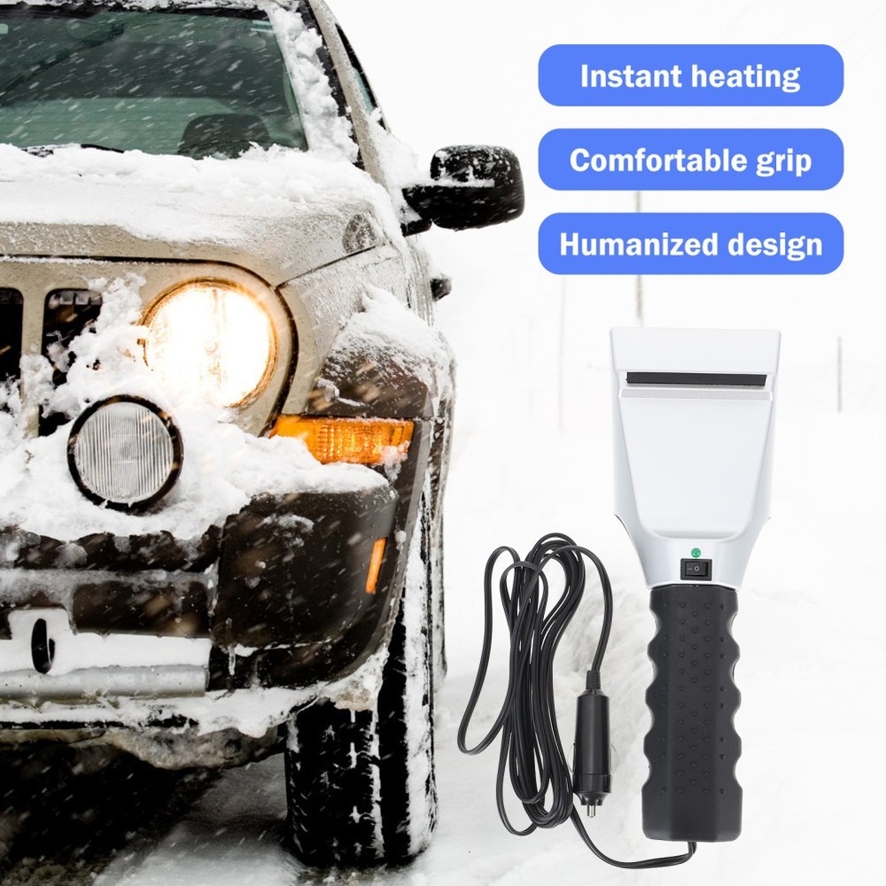 12 V Ice Scraping Machine Defroster for Car Windshield Snow Removal