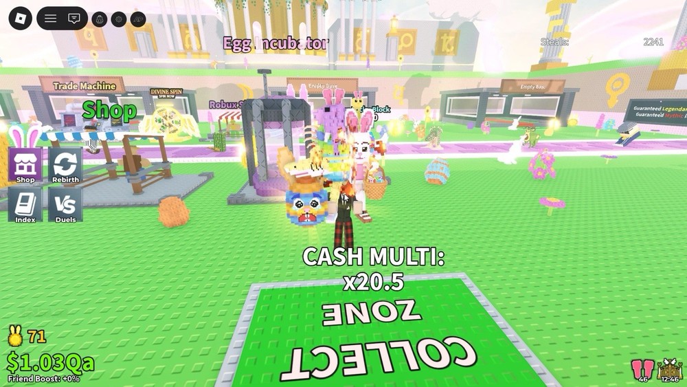 LA EASTER GRANDE w/  BUNNY AND EGG TRAIT 742m  *APPLE PAY ONLY*