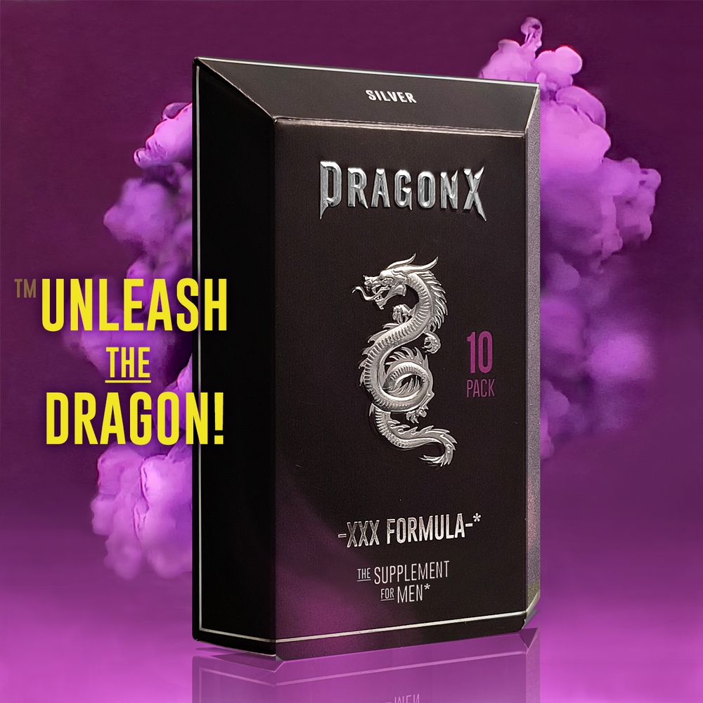 10 DRAGON X SILVER Formula Male Support Supplement