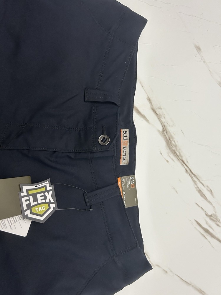 5.11 Tactical Women’s Apex Pants Size 16 Regular Blue Solid Polyester
