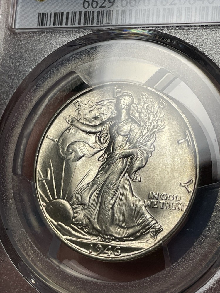 1946-S PCGS MS66 CAC Walking Liberty Half Dollar