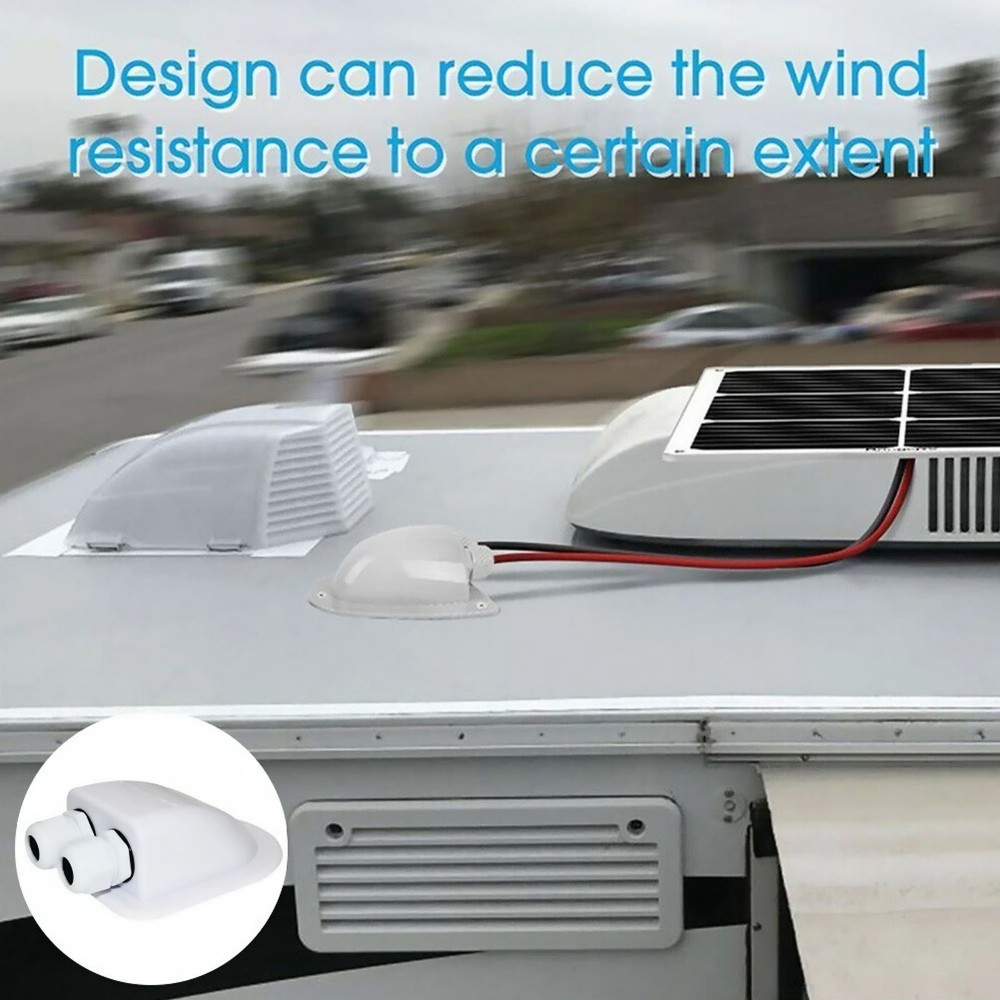 Solar Panel Cable Junction Box - IP68 Waterproof for 2mm² to 6mm² Cables