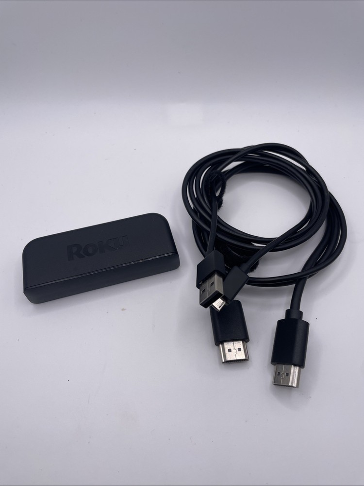 Roku Express 3700X Digital Streaming Media Player HDMI Tested Working