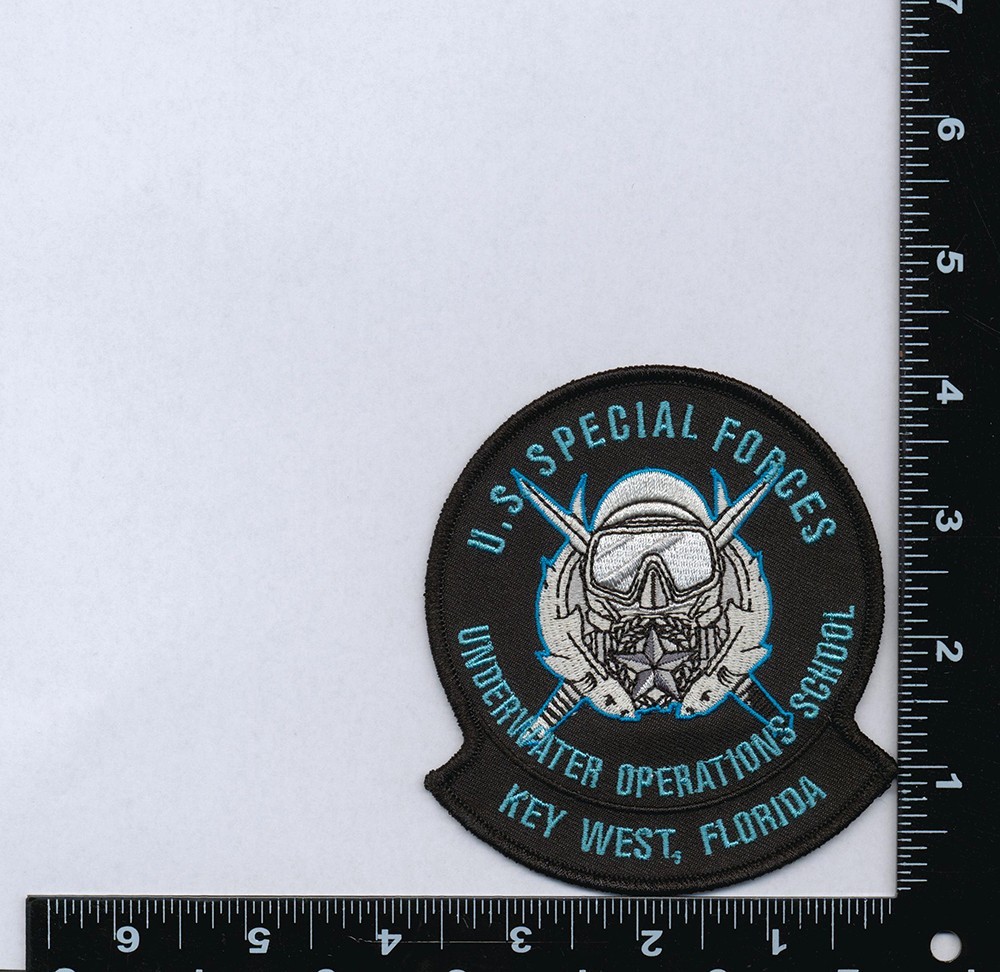 Special Forces Underwater Diver Patch (2025 Version) - 4" X 3 1/2" Hook & Loop