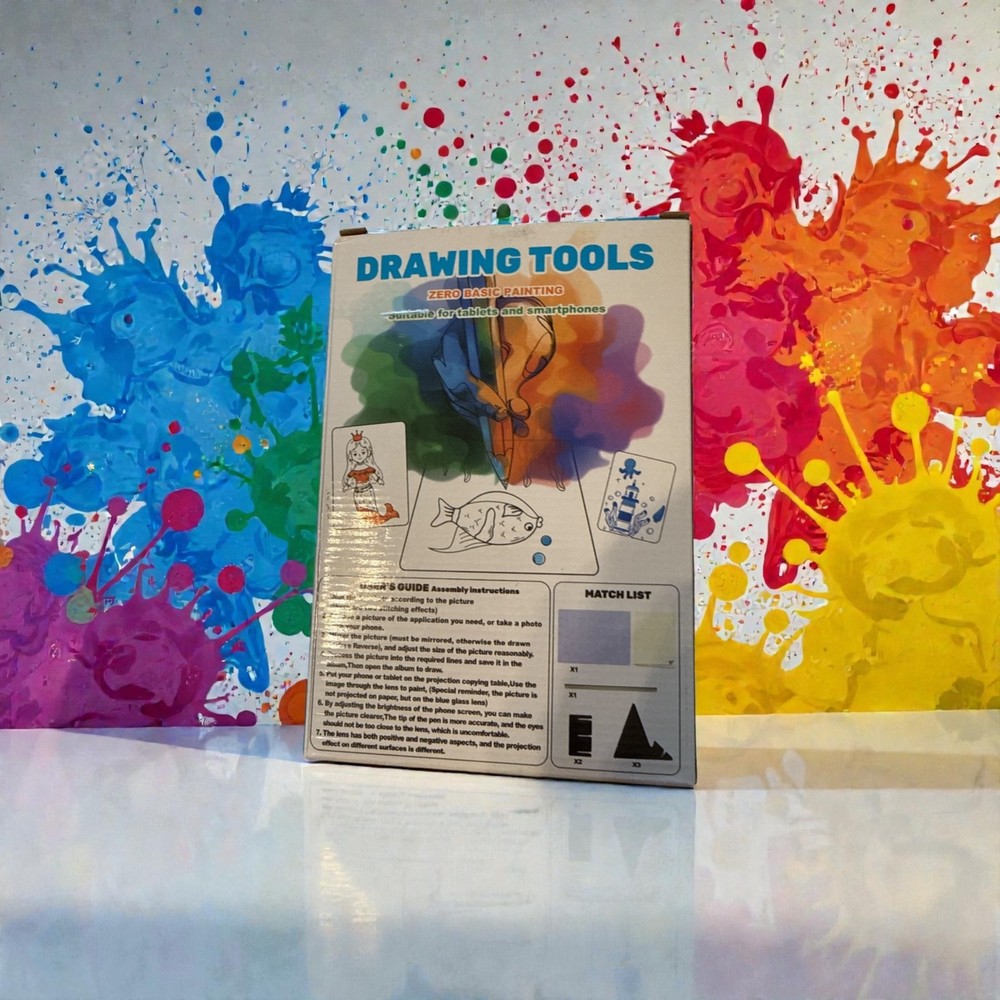 Portable Drawing Projector Tracing Board – Art Tool for Kids & Adults