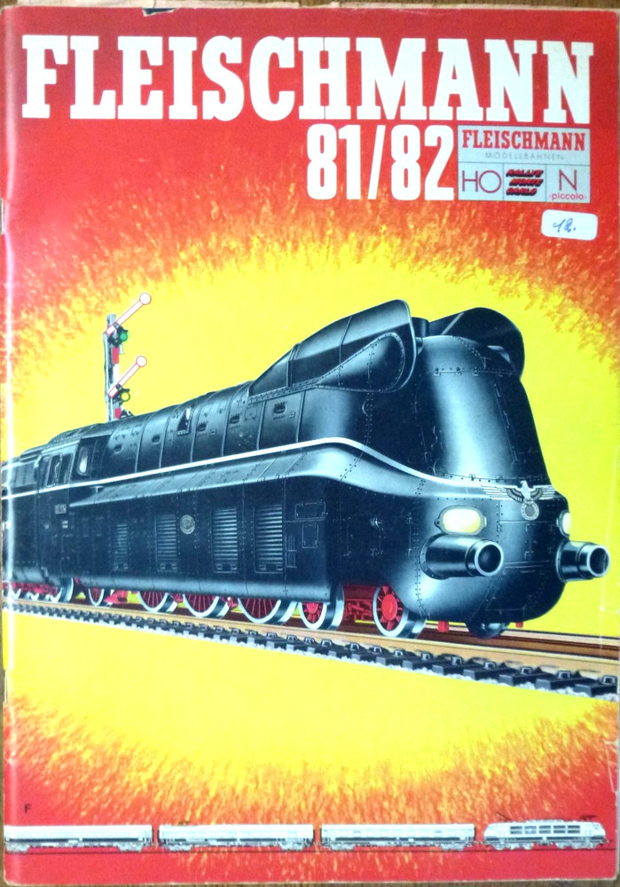 FLEISCHMANN 1981-1982 Model Railroad Catalogue / 87 Pages