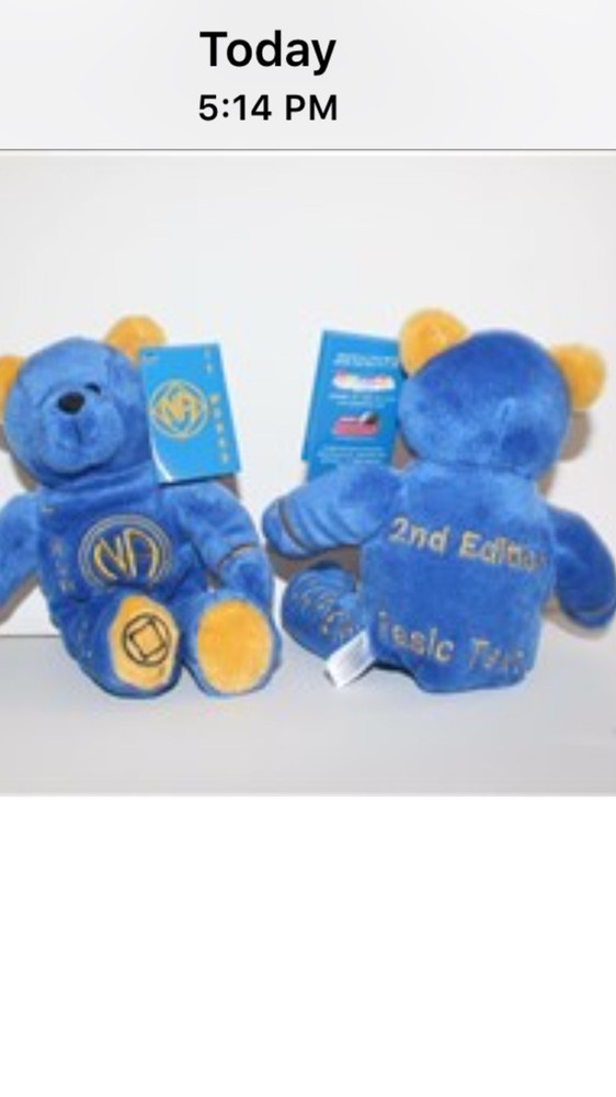 Narcotics Anonymous 2nd edition basic text bear