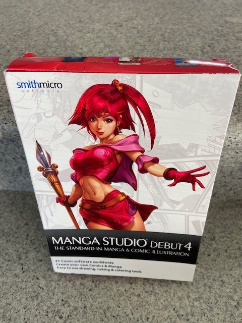 Manga Studio Debut 4( New) SmithMicro Software /Require s Mac/ Windows 7 /System