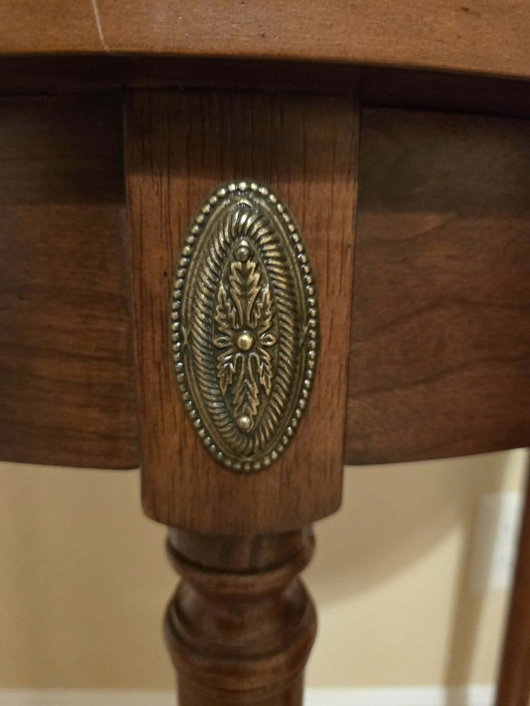 Bombay half moon table