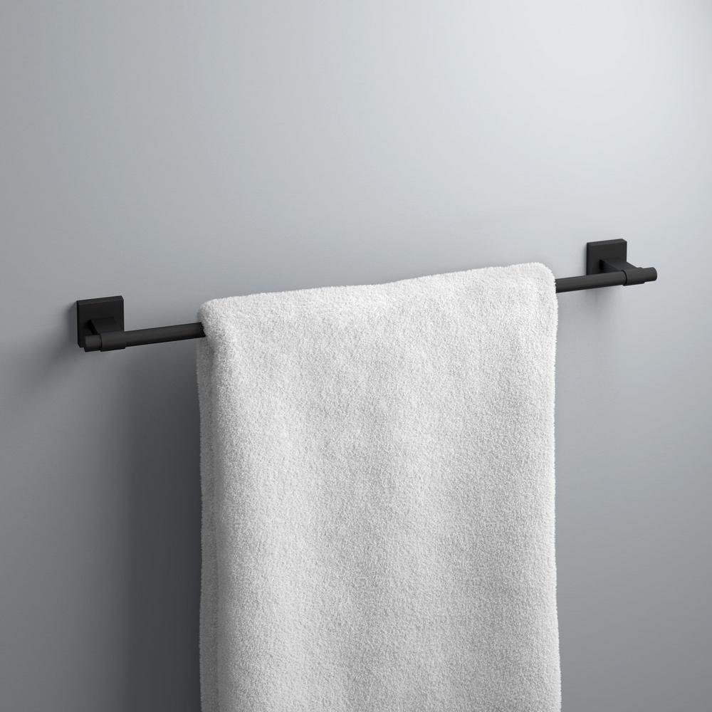 Franklin Brass MAX63-MB Maxted 3 Piece Bath Accessory Set Matte Black