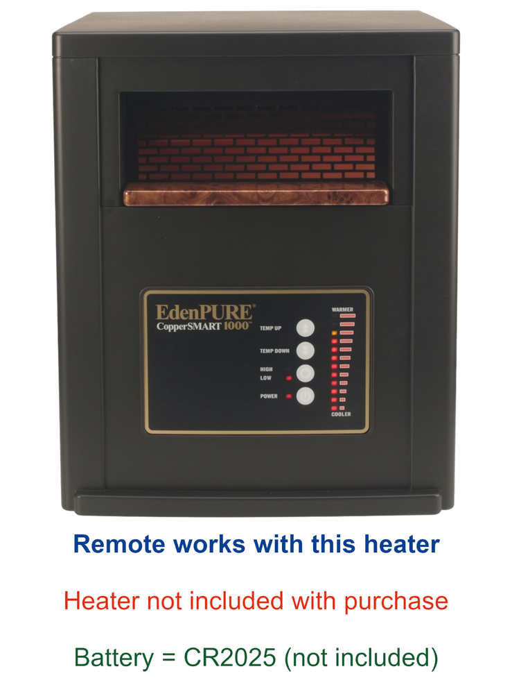 EdenPURE Classic CopperPLUS (A5946) Remote Control - OEM YN007
