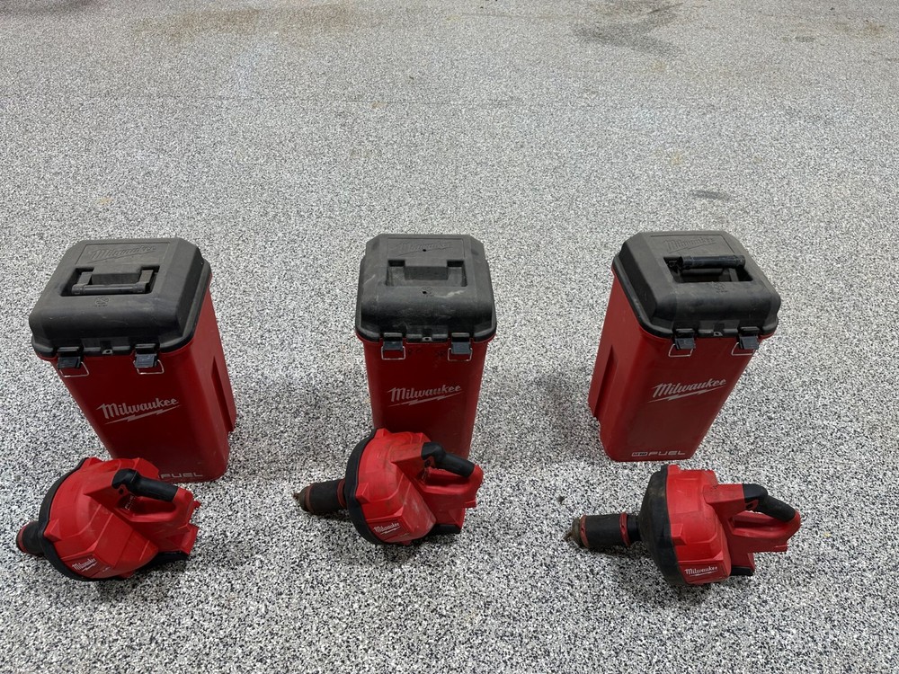 Milwaukee 2772A-21 M18 FUEL Drain Snake with Cable Drive Locking Feed System