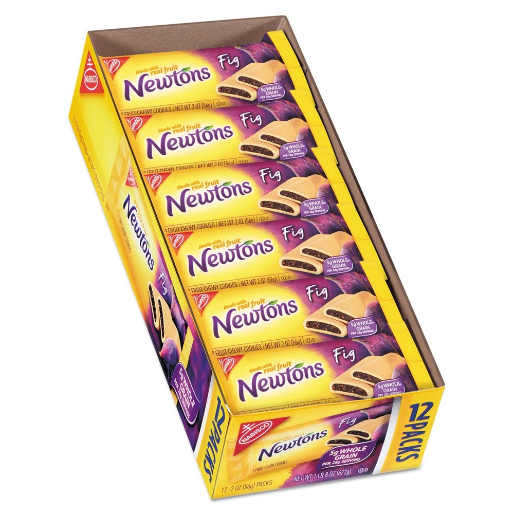 Nabisco 03744 Original Fig Newtons, 2 oz Pack, 12/Box