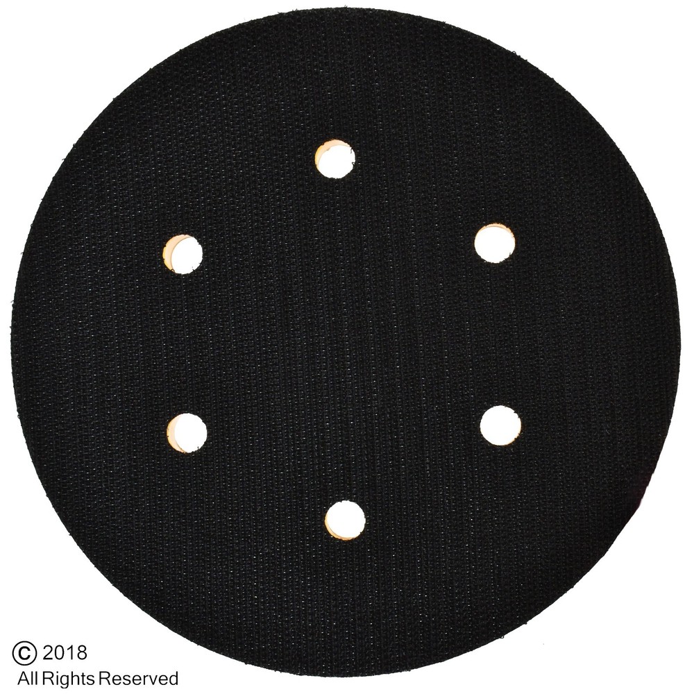 6" Hook and Loop Face Sanding Pad Air Vacuum Pneumatic Sander Grinder Tool