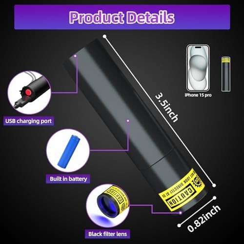 Air conditioner UV leak detector kit