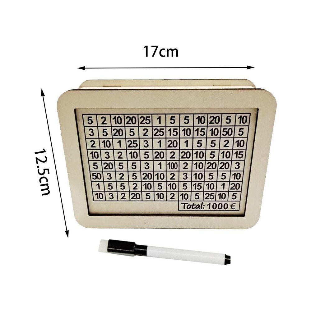 Reusable Money Box Money Saving Box with Counter for Boy Girls Developing Saving