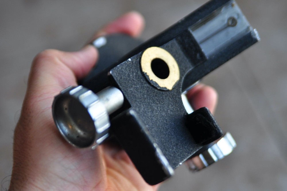 Bolex Paillard Adjustable Tripod Sliding adapter Switzerland