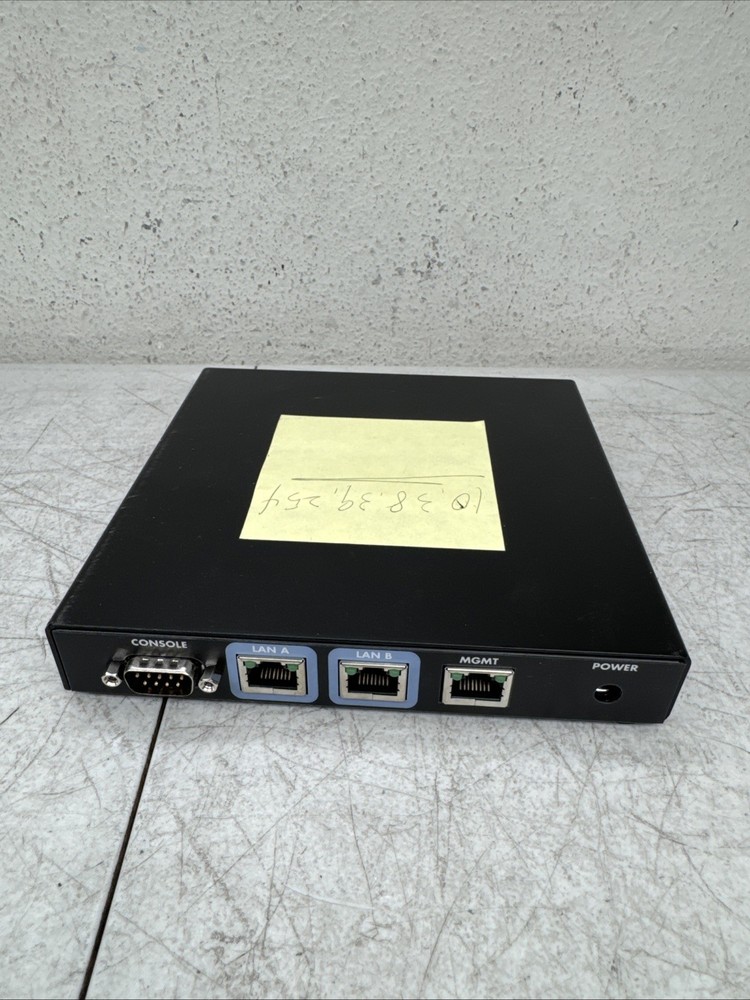 Apposite Linktropy Mini2 Mini 2 WAN Emulator LMIN2-100M UNTESTED MISSING AC ADAP